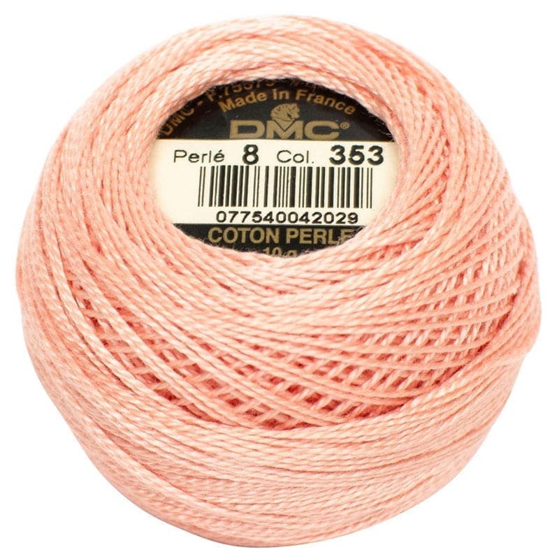 DMC Pearl Cotton 8 - 0353-Peach, DMC8353 - Handy Hands