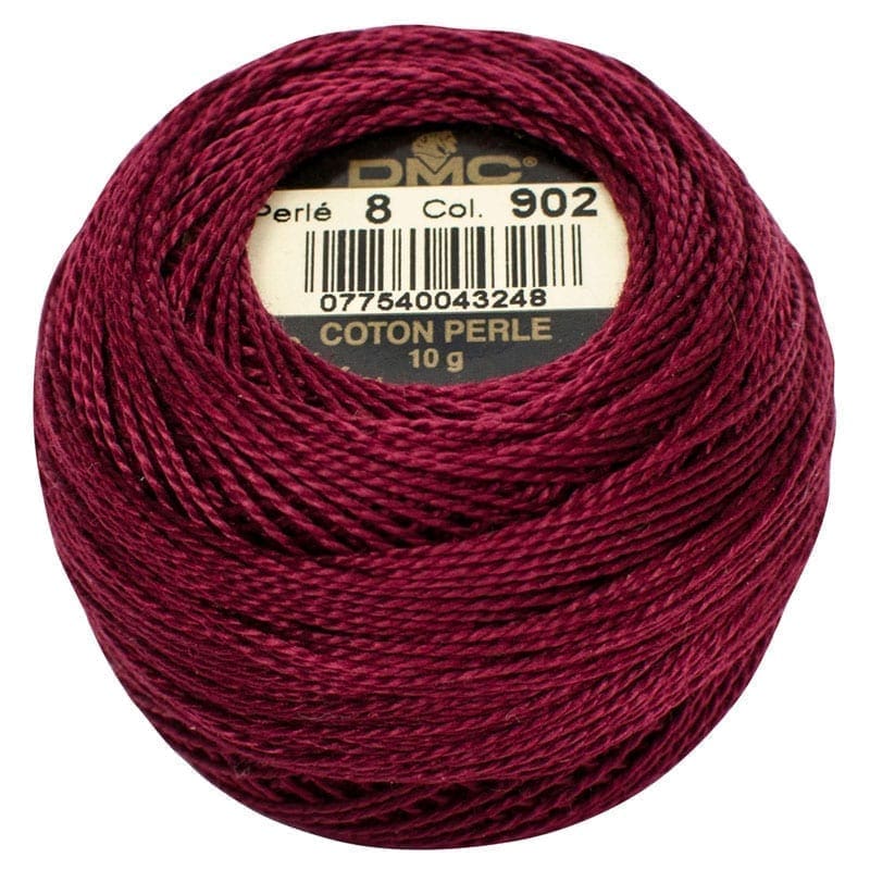 ターゲット　DMC DMC Pearl Cotton 8 - 0902-Very Dark Garnet, DMC8902 - Handy Hands
