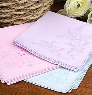 Linen & Cotton Hankies